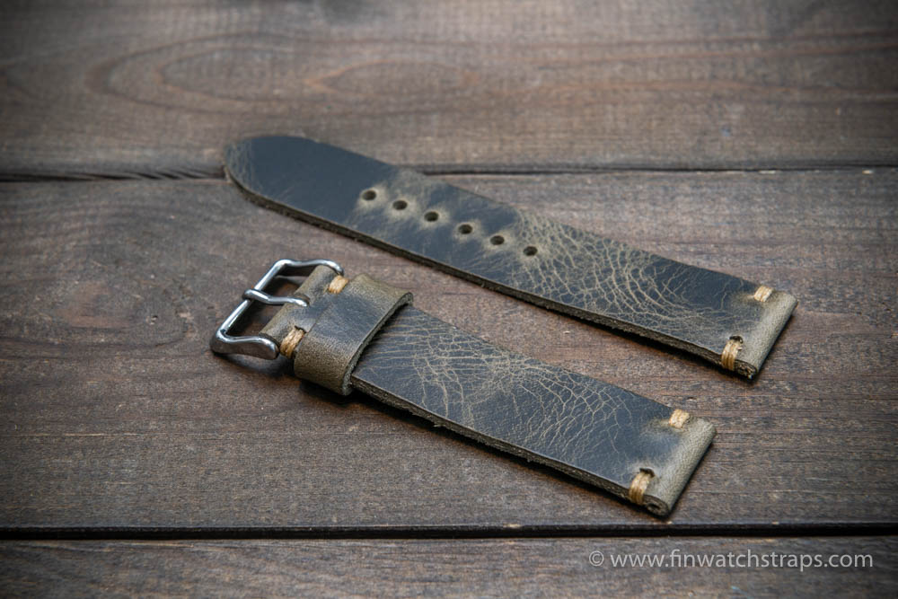 Watch strap, watch band, leather watch strap, leather watch band, finwatchstraps