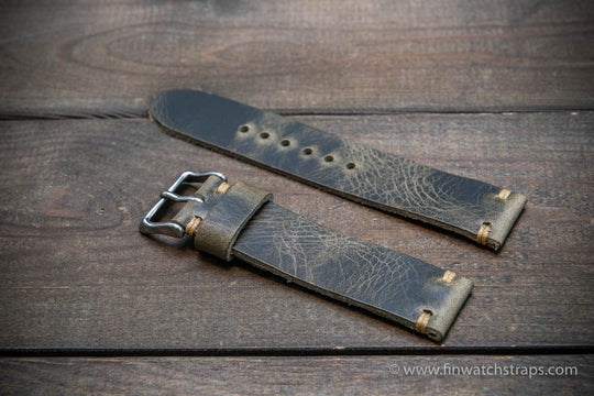 Watch strap, watch band, leather watch strap, leather watch band, finwatchstraps