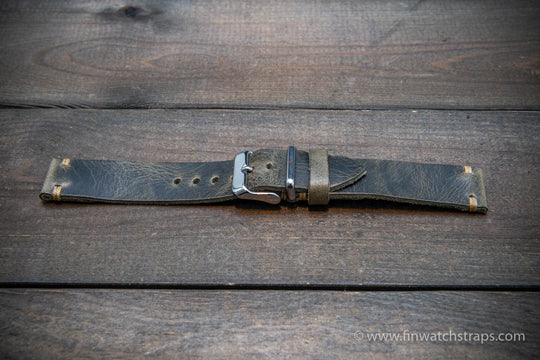 Watch strap, watch band, leather watch strap, leather watch band, finwatchstraps