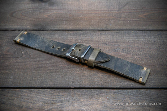 Watch strap, watch band, leather watch strap, leather watch band, finwatchstraps