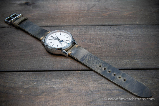 Watch strap, watch band, leather watch strap, leather watch band, finwatchstraps