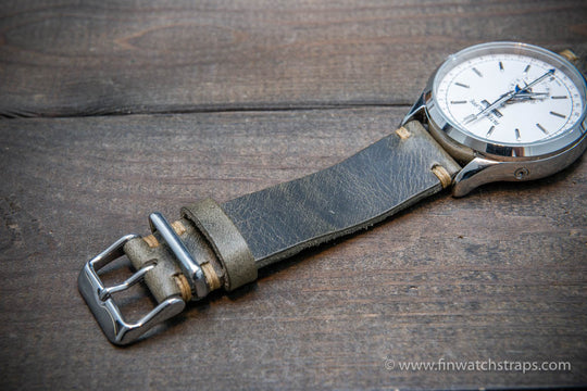 Watch strap, watch band, leather watch strap, leather watch band, finwatchstraps