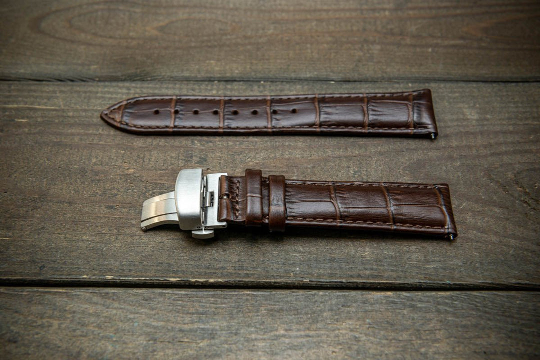 Watch strap, watch band, leather watch strap, leather watch band, finwatchstraps