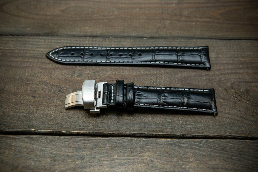 Watch strap, watch band, leather watch strap, leather watch band, finwatchstraps