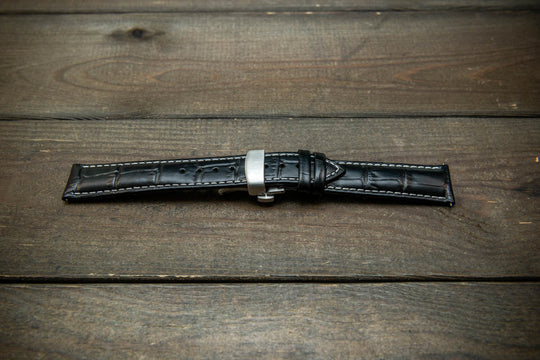 Watch strap, watch band, leather watch strap, leather watch band, finwatchstraps