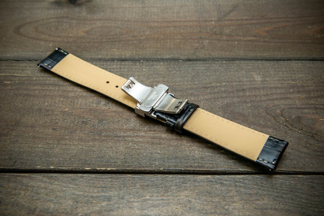 Watch strap, watch band, leather watch strap, leather watch band, finwatchstraps