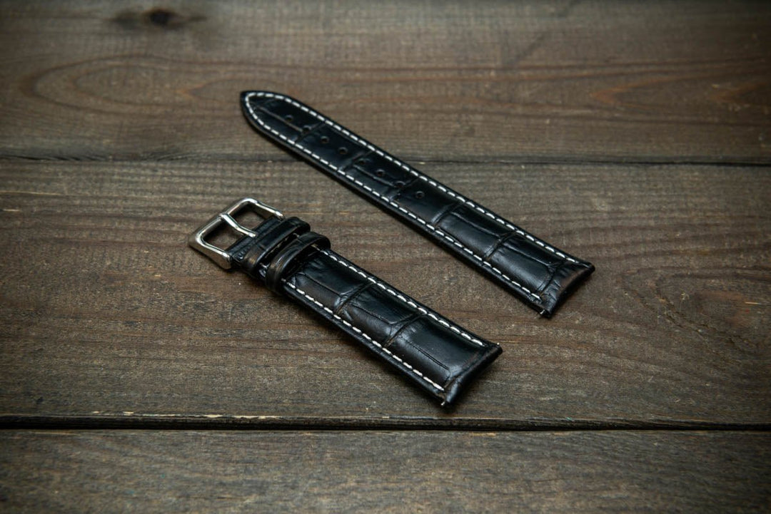 Watch strap, watch band, leather watch strap, leather watch band, finwatchstraps
