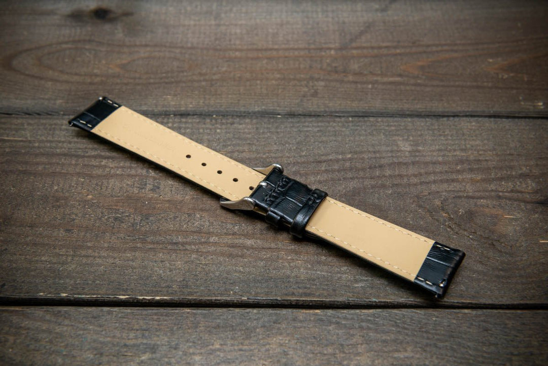 Watch strap, watch band, leather watch strap, leather watch band, finwatchstraps