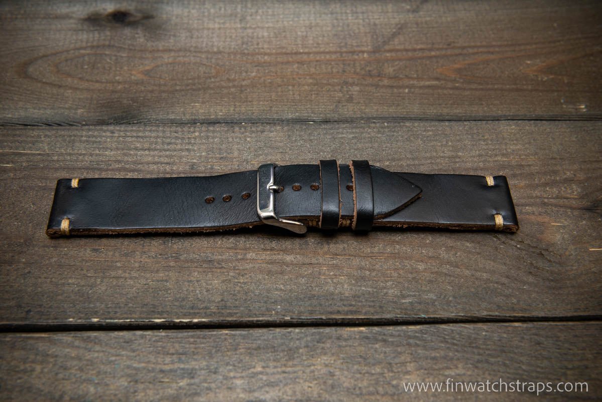 Watch strap, watch band, leather watch strap, leather watch band, finwatchstraps