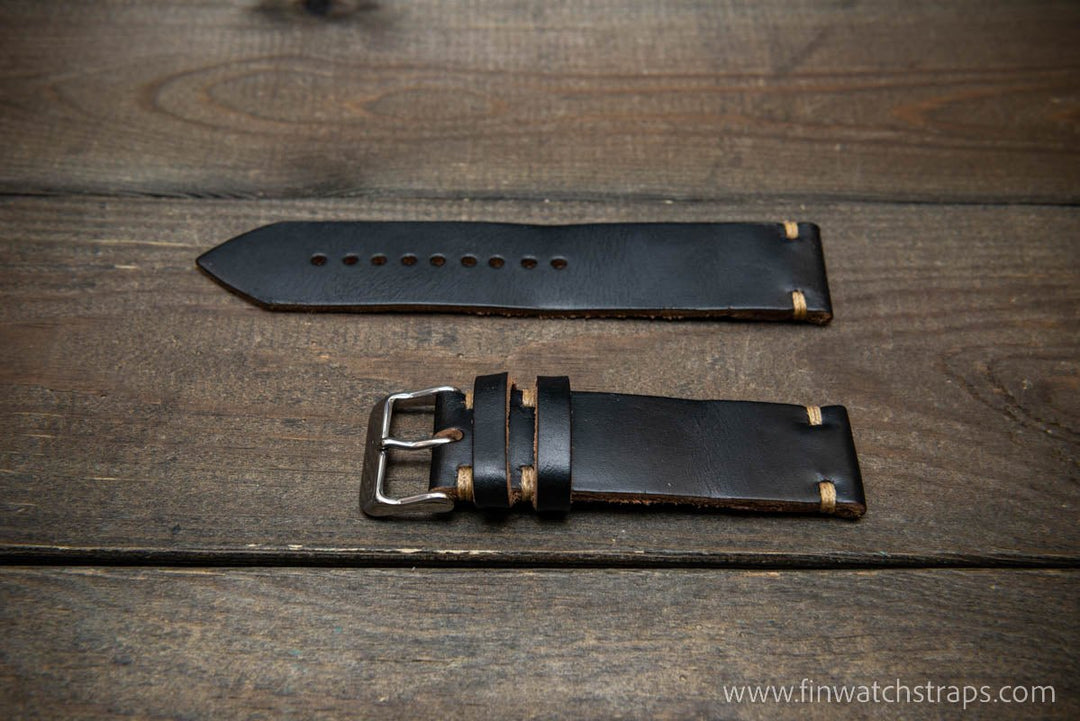 Watch strap, watch band, leather watch strap, leather watch band, finwatchstraps