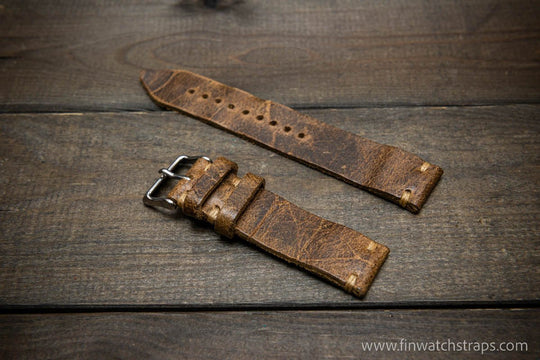 Watch strap, watch band, leather watch strap, leather watch band, finwatchstraps