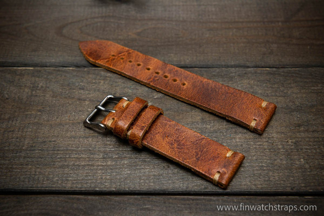 Watch strap, watch band, leather watch strap, leather watch band, finwatchstraps