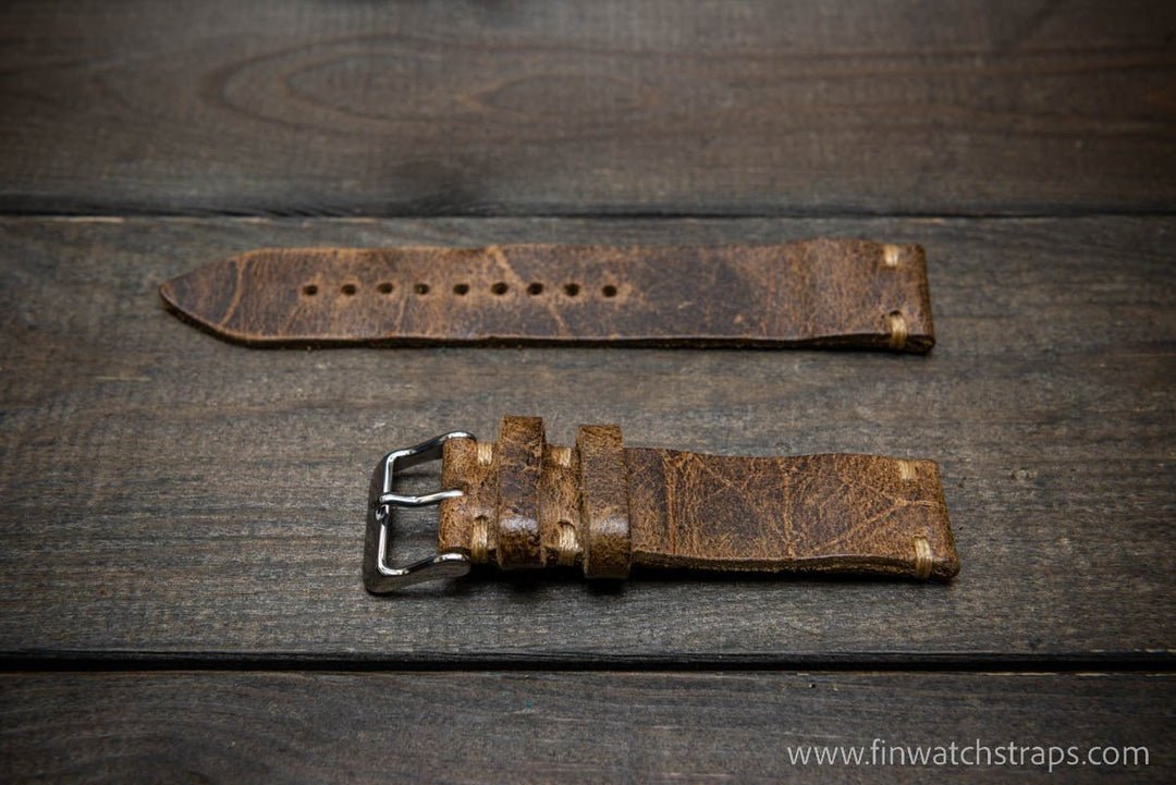 Watch strap, watch band, leather watch strap, leather watch band, finwatchstraps