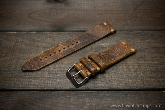 Watch strap, watch band, leather watch strap, leather watch band, finwatchstraps