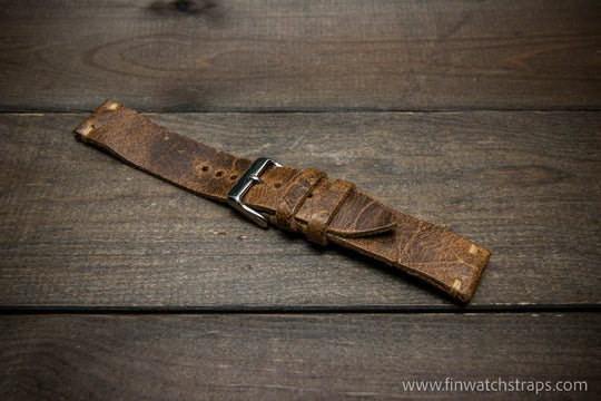 Watch strap, watch band, leather watch strap, leather watch band, finwatchstraps