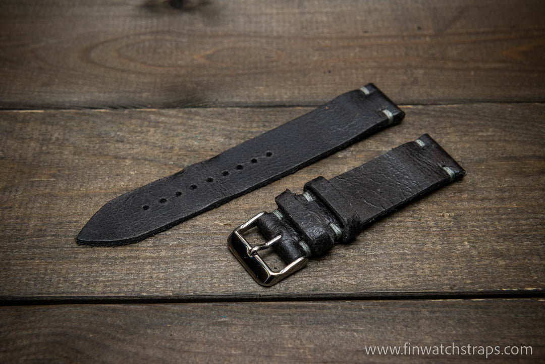 Watch strap, watch band, leather watch strap, leather watch band, finwatchstraps