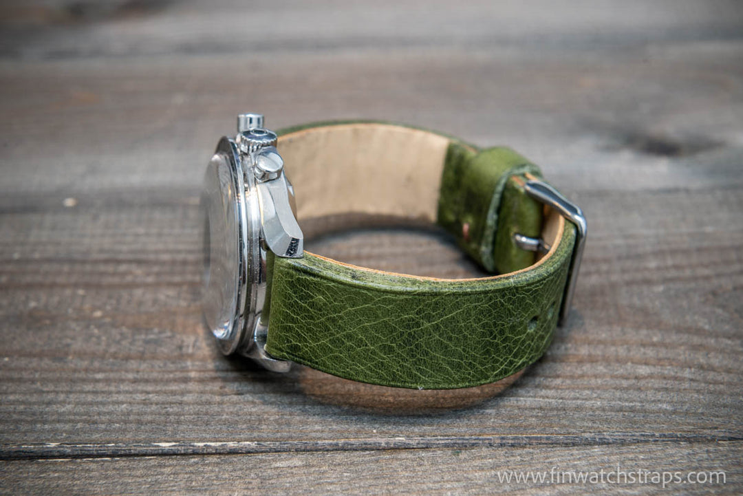 Watch strap, watch band, leather watch strap, leather watch band, finwatchstraps