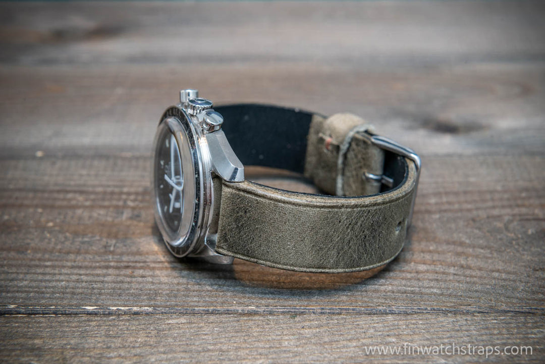 Watch strap, watch band, leather watch strap, leather watch band, finwatchstraps