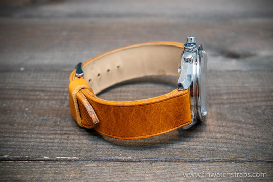 Watch strap, watch band, leather watch strap, leather watch band, finwatchstraps