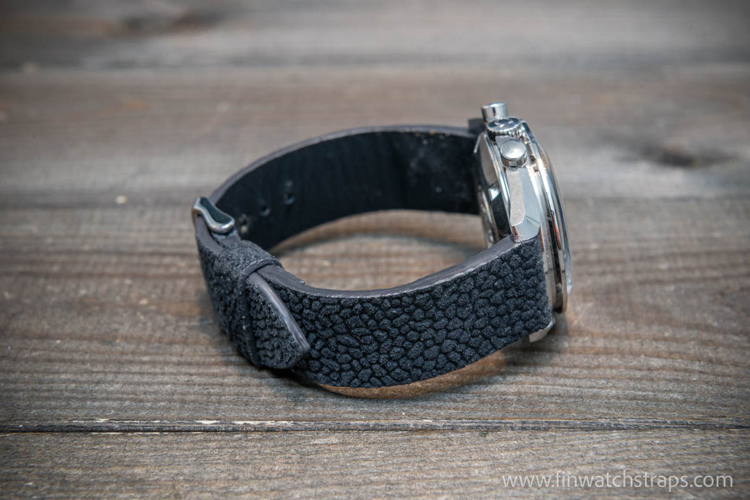 Watch strap, watch band, leather watch strap, leather watch band, finwatchstraps