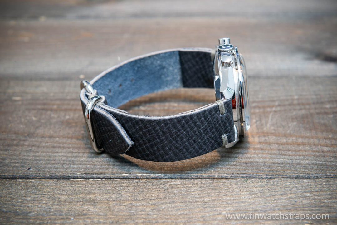 Watch strap, watch band, leather watch strap, leather watch band, finwatchstraps