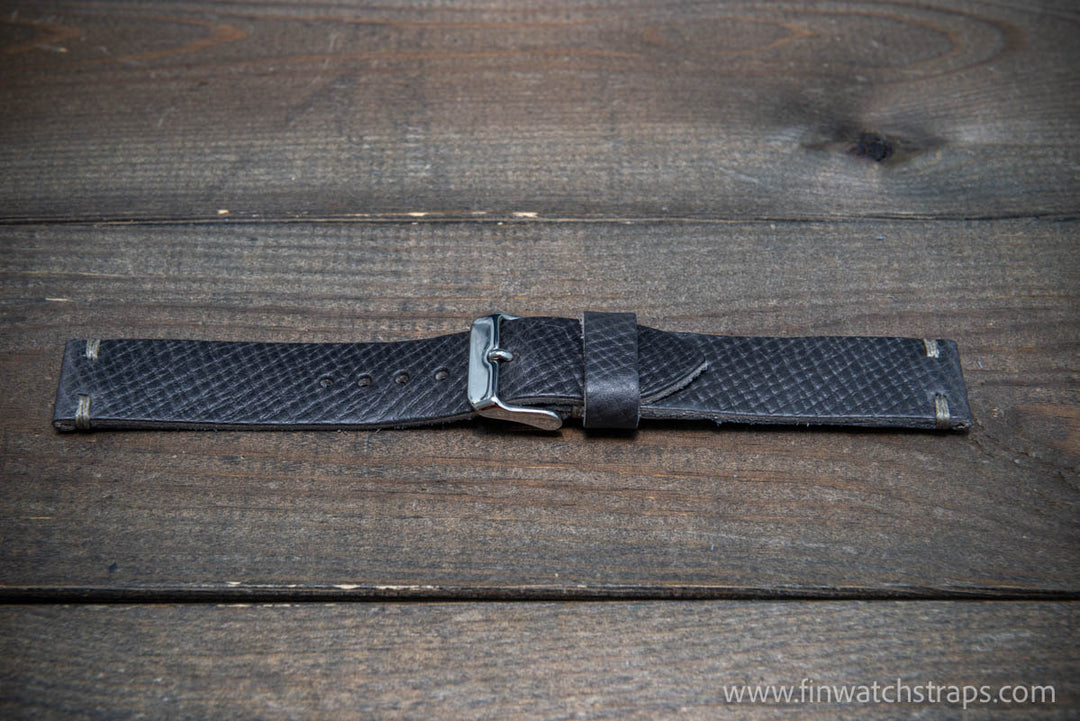 Watch strap, watch band, leather watch strap, leather watch band, finwatchstraps