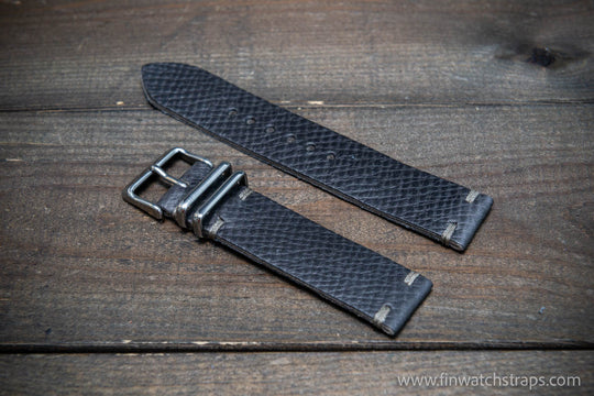 Watch strap, watch band, leather watch strap, leather watch band, finwatchstraps