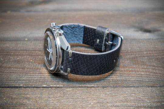 Watch strap, watch band, leather watch strap, leather watch band, finwatchstraps