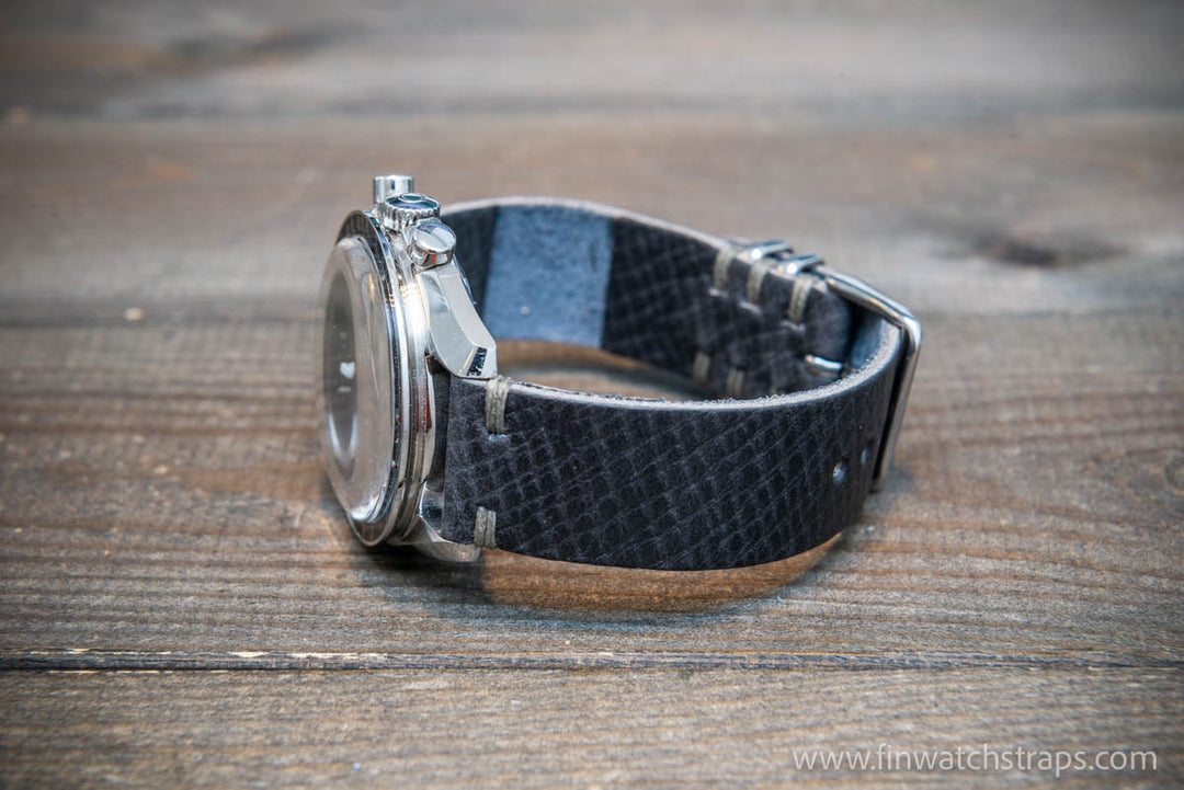 Watch strap, watch band, leather watch strap, leather watch band, finwatchstraps