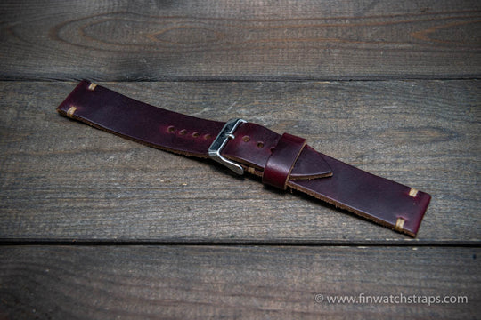 Watch strap, watch band, leather watch strap, leather watch band, finwatchstraps