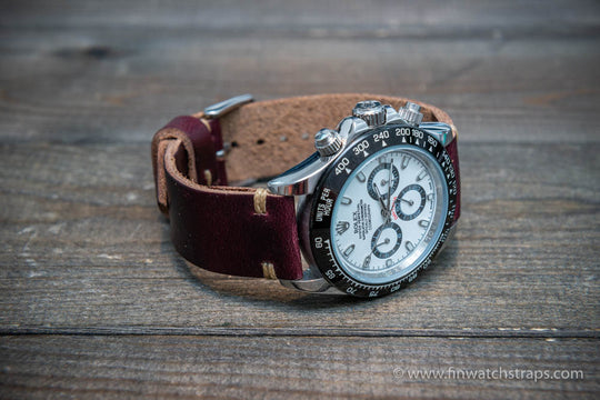 Watch strap, watch band, leather watch strap, leather watch band, finwatchstraps