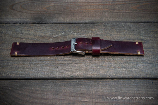 Watch strap, watch band, leather watch strap, leather watch band, finwatchstraps