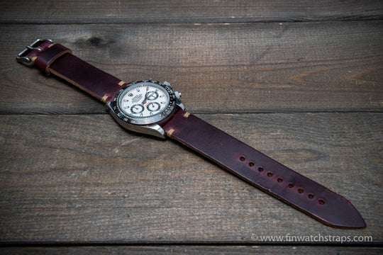 Watch strap, watch band, leather watch strap, leather watch band, finwatchstraps