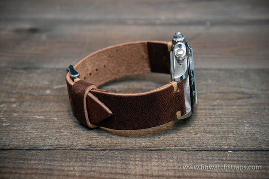 Watch strap, watch band, leather watch strap, leather watch band, finwatchstraps