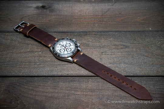 Watch strap, watch band, leather watch strap, leather watch band, finwatchstraps