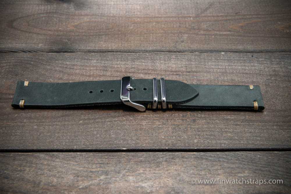 Watch strap, watch band, leather watch strap, leather watch band, finwatchstraps