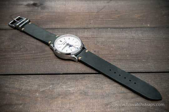 Watch strap, watch band, leather watch strap, leather watch band, finwatchstraps