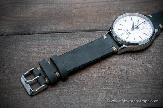 Watch strap, watch band, leather watch strap, leather watch band, finwatchstraps