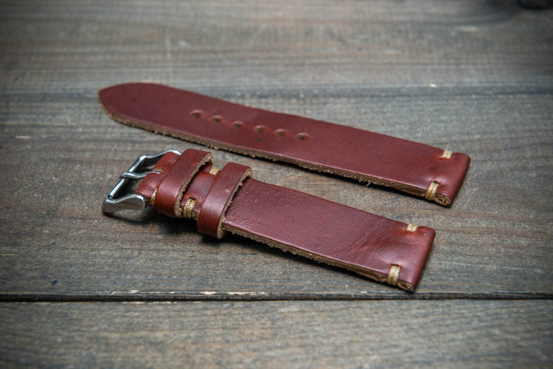 Watch strap, watch band, leather watch strap, leather watch band, finwatchstraps