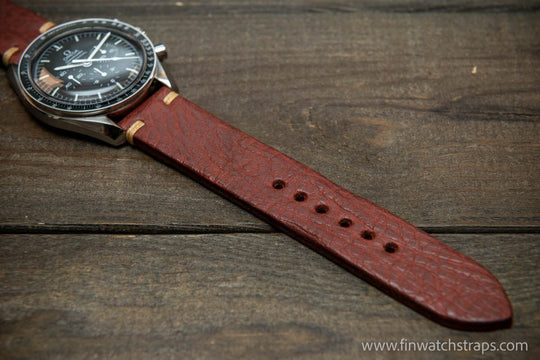 Watch strap, watch band, leather watch strap, leather watch band, finwatchstraps