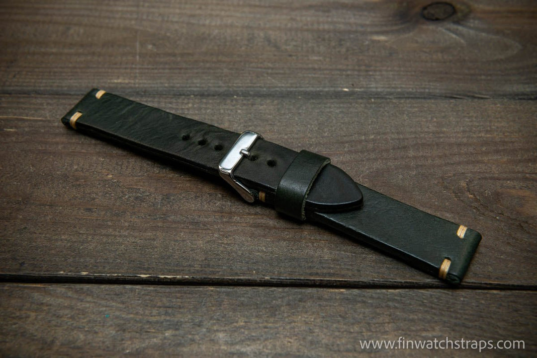 Watch strap, watch band, leather watch strap, leather watch band, finwatchstraps