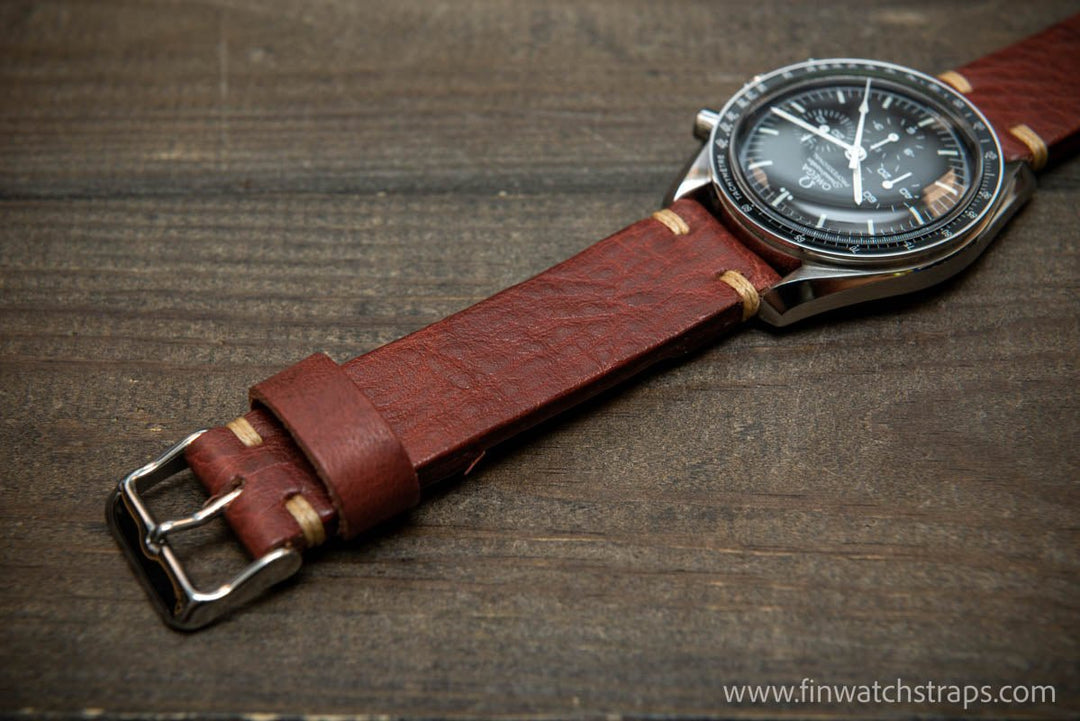 Watch strap, watch band, leather watch strap, leather watch band, finwatchstraps