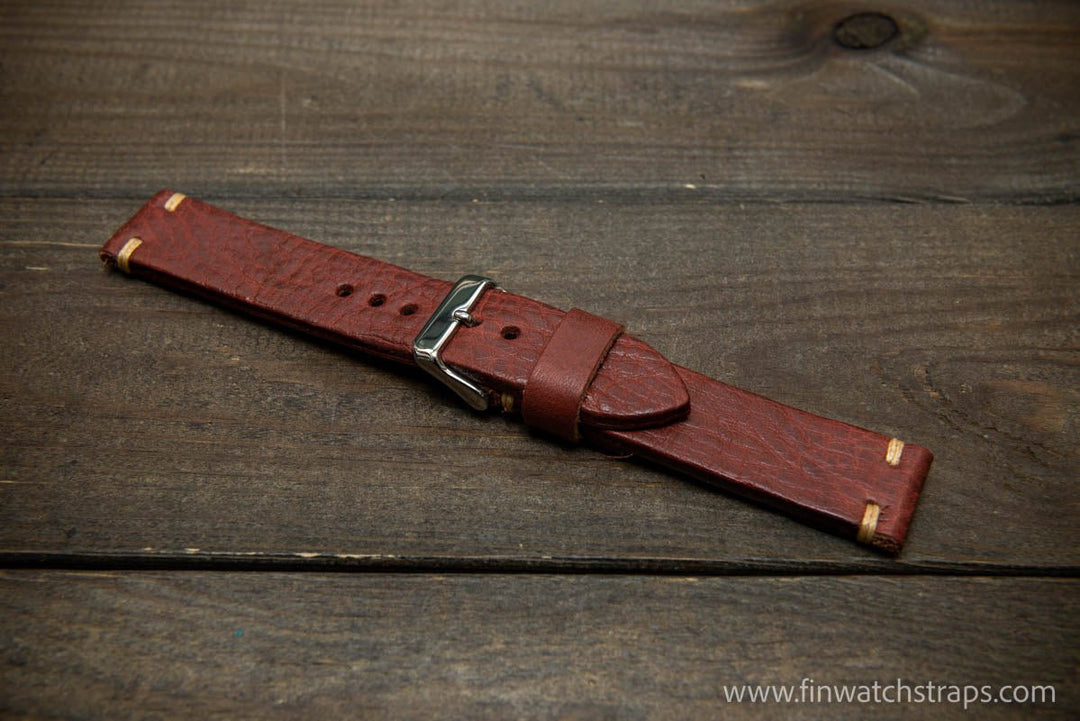 Watch strap, watch band, leather watch strap, leather watch band, finwatchstraps