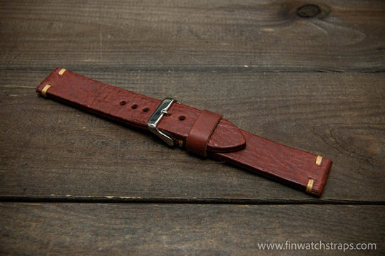 Watch strap, watch band, leather watch strap, leather watch band, finwatchstraps