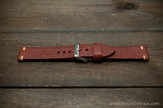 Watch strap, watch band, leather watch strap, leather watch band, finwatchstraps