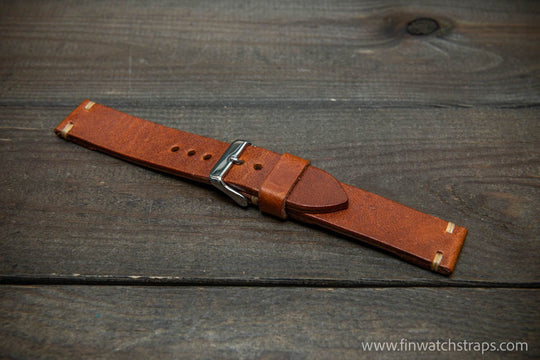 Watch strap, watch band, leather watch strap, leather watch band, finwatchstraps