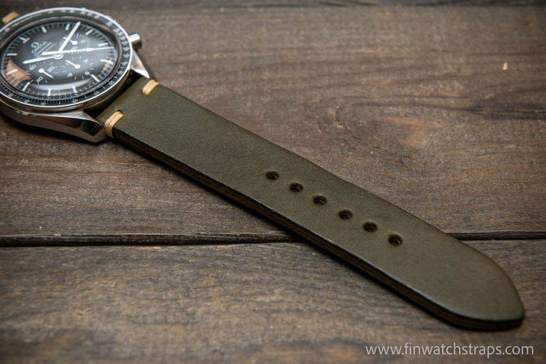 Watch strap, watch band, leather watch strap, leather watch band, finwatchstraps