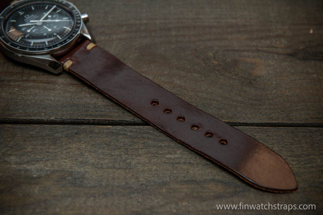 Watch strap, watch band, leather watch strap, leather watch band, finwatchstraps