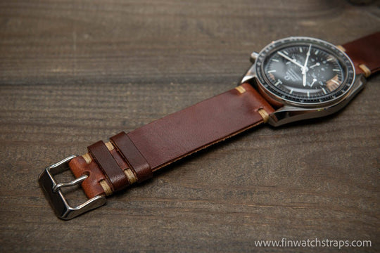 Watch strap, watch band, leather watch strap, leather watch band, finwatchstraps