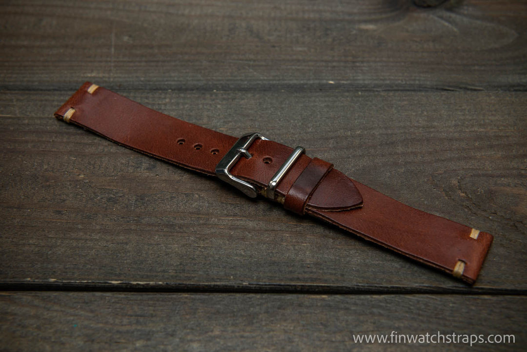 Watch strap, watch band, leather watch strap, leather watch band, finwatchstraps